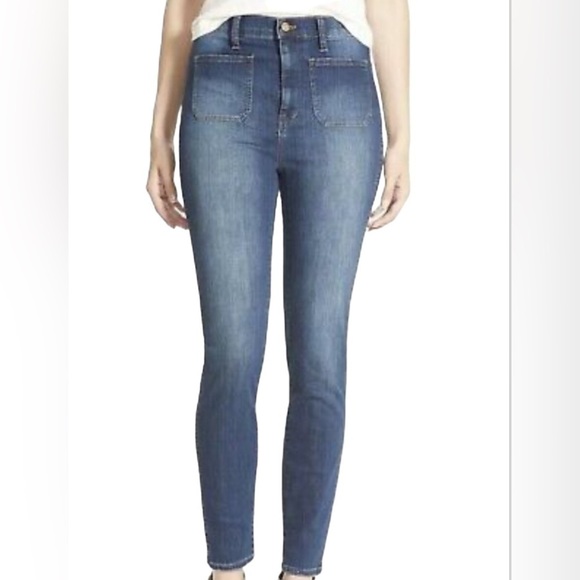 Madewell Denim - Madewell High Waisted Sailor Skinny Jeans